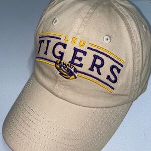 NCAA/College: Louisiana State University Tigers Beige/Khaki Adjustable Cap/Hat